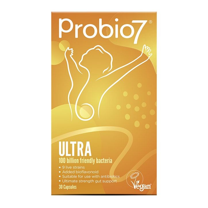 Probio 7 Digestive Health Supplement Ultra 100 Billion 30 Capsules