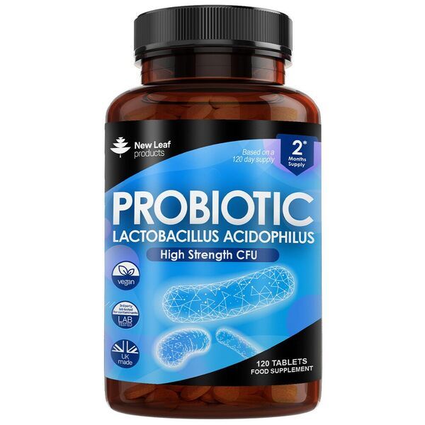 Probiotic Supplements Acidophilus Tablets - Digestive & Gut
