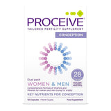 Proceive Women & Men Dual Pack Advanced Fertility Supplement 120 Capsules