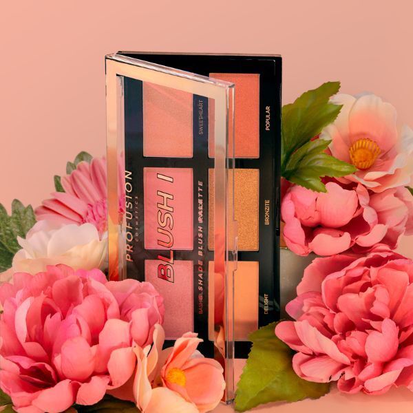 Profusion Cosmetics Blush I | 6 Shade Blush Palette