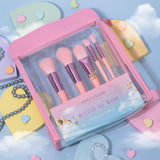 Profusion Cosmetics - Dear Cupid 5pc Face and Eye Brush Set