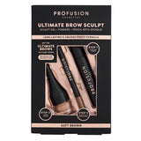 Profusion Cosmetics Ultimate Brow Sculpt | Blonde Soft Brown