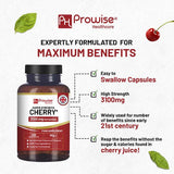 Prowise Cherry+ 3100mg Montmorency Cherry 200 Vegan Capsules