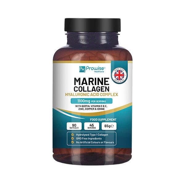 Prowise Marine Collagen with Hyaluronic Acid 1100mg 90 Caps