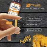 Prowise Organic Turmeric Ginger with Black Pepper 1440mg