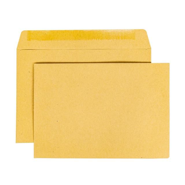 Pukka Pad 50 pack envelopes - C6 Manilla Gummed 114mm x 162mm 50 per pack
