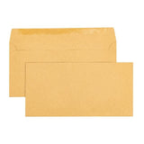Pukka Pad 50 Pack Envelopes - DL Manilla Gummed 110mm x 220mm 50 per pack