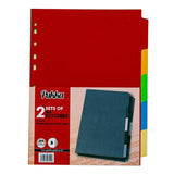 Pukka Pad Brite A4 5 Part Divider (2pack) 10 per pack