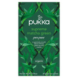 Pukka Tea Herbs Supreme Green Matcha Tea Bags 20 per pack