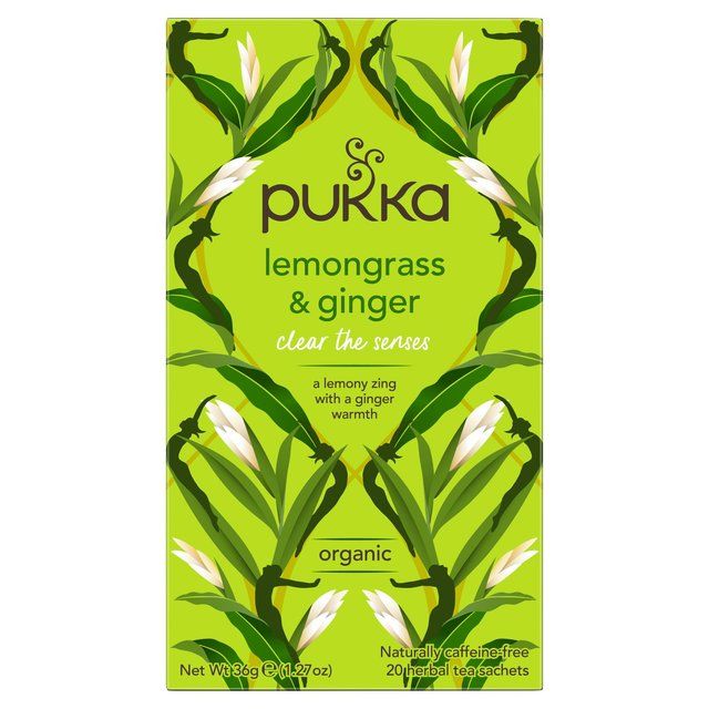 Pukka Tea Lemongrass & Ginger Tea 20 per pack