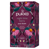 Pukka Tea Night Time Berry Organic Herbal Tea 20 per pack