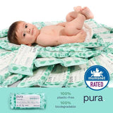 Pura Eco Baby Wipes Multipack 24 x 28 per pack
