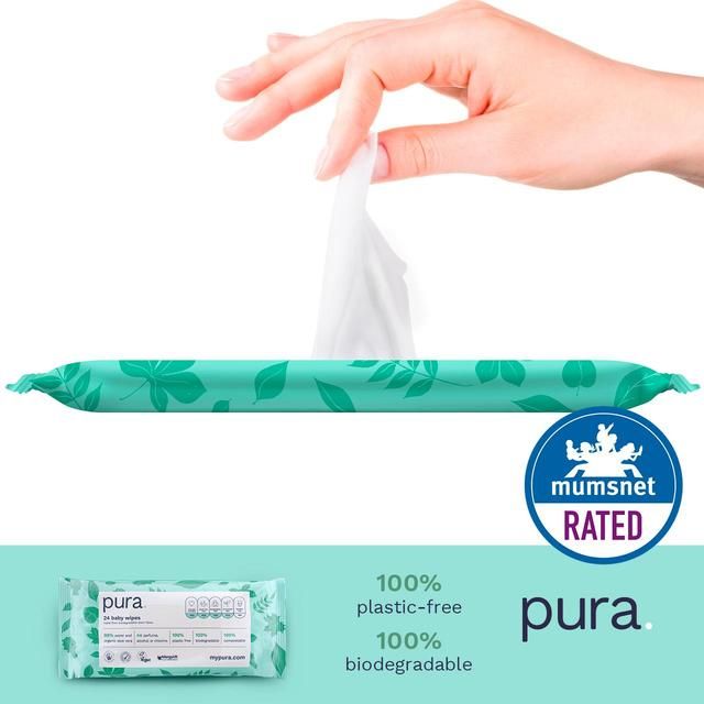 Pura Eco Baby Wipes Multipack 24 x 28 per pack