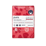 Pura Eco Nappy Pants Size 6 (14Kg+) Mega Pack 6 x 18 per pack