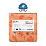 Pura Premium Eco Baby Nappies, Size 4 (7-18kg) 29 Nappies