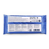 Pura Premium Flushable Moist Toilet Tissue Wipes, 40 Wipes
