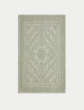 Pure Cotton Damask Bath Mat