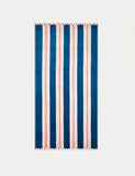 Pure Cotton Striped Sand Resistant Beach Towel
