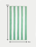 Pure Cotton Striped Sand Resistant Beach Towel