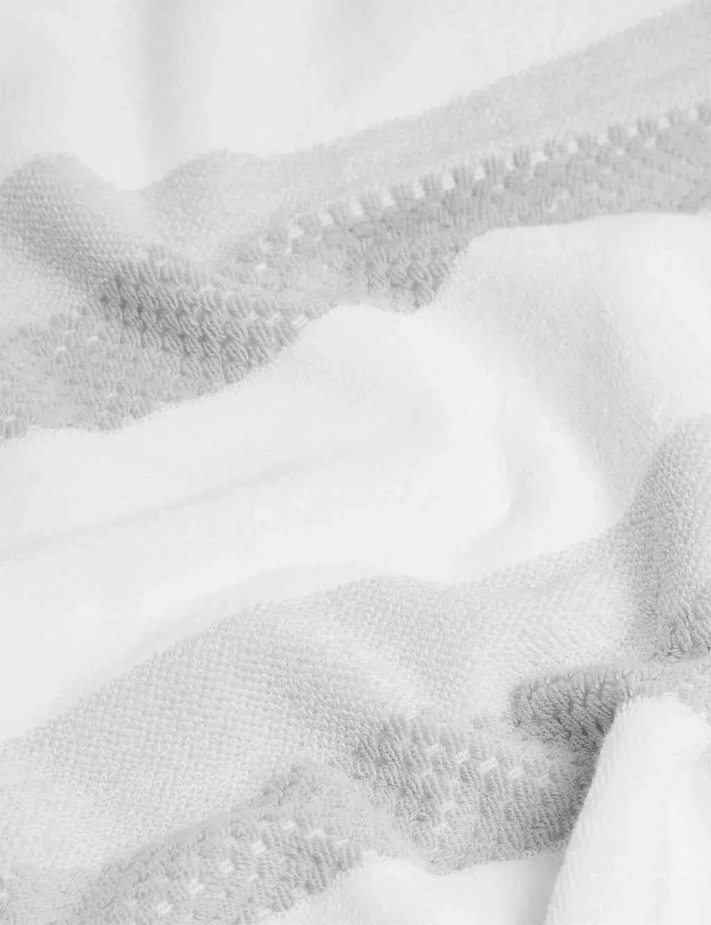 Pure Cotton Striped Textured Towel