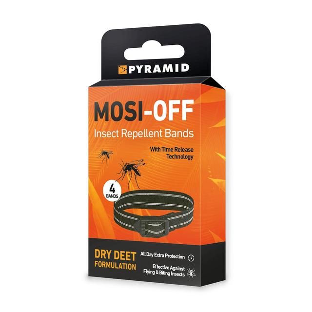 Pyramid Mosi-Off Mosquito Repellent Bands 4 per pack