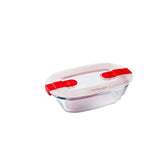 Pyrex Cook&Heat Rect Dish & Lid 0.35l 17 per pack