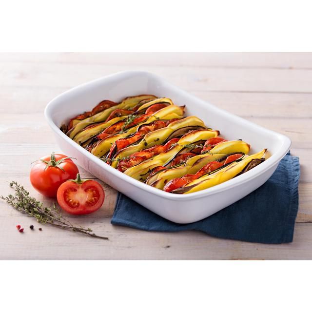Pyrex Supreme Ceramic Roaster White 26cm
