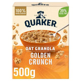 Quaker Oat Granola Golden Crunch Cereal 500g