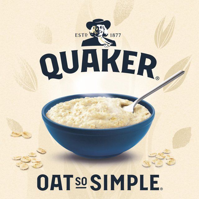 Quaker Oat So Simple Big Bowl Golden Syrup Porridge Sachets Cereal 6 per pack