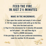 Quaker Oat So Simple Big Bowl Original Porridge Sachets Cereal 6 per pack