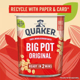 Quaker Oat So Simple Original Porridge Cereal Big Pot 60g
