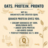 Quaker Oat So Simple Protein Golden Syrup Porridge Sachets Cereal 8 per pack