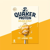 Quaker Oat So Simple Protein Golden Syrup Porridge Sachets Cereal 8 per pack