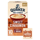 Quaker Oat So Simple Sweet Cinnamon Porridge 10 Pack