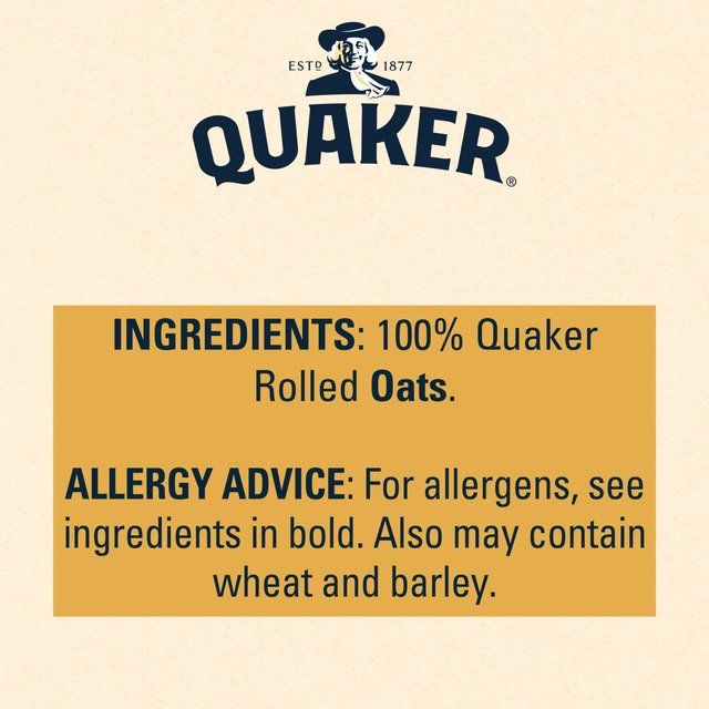 Quaker Oats Jumbo Rolled Oats Porridge Cereal 1kg