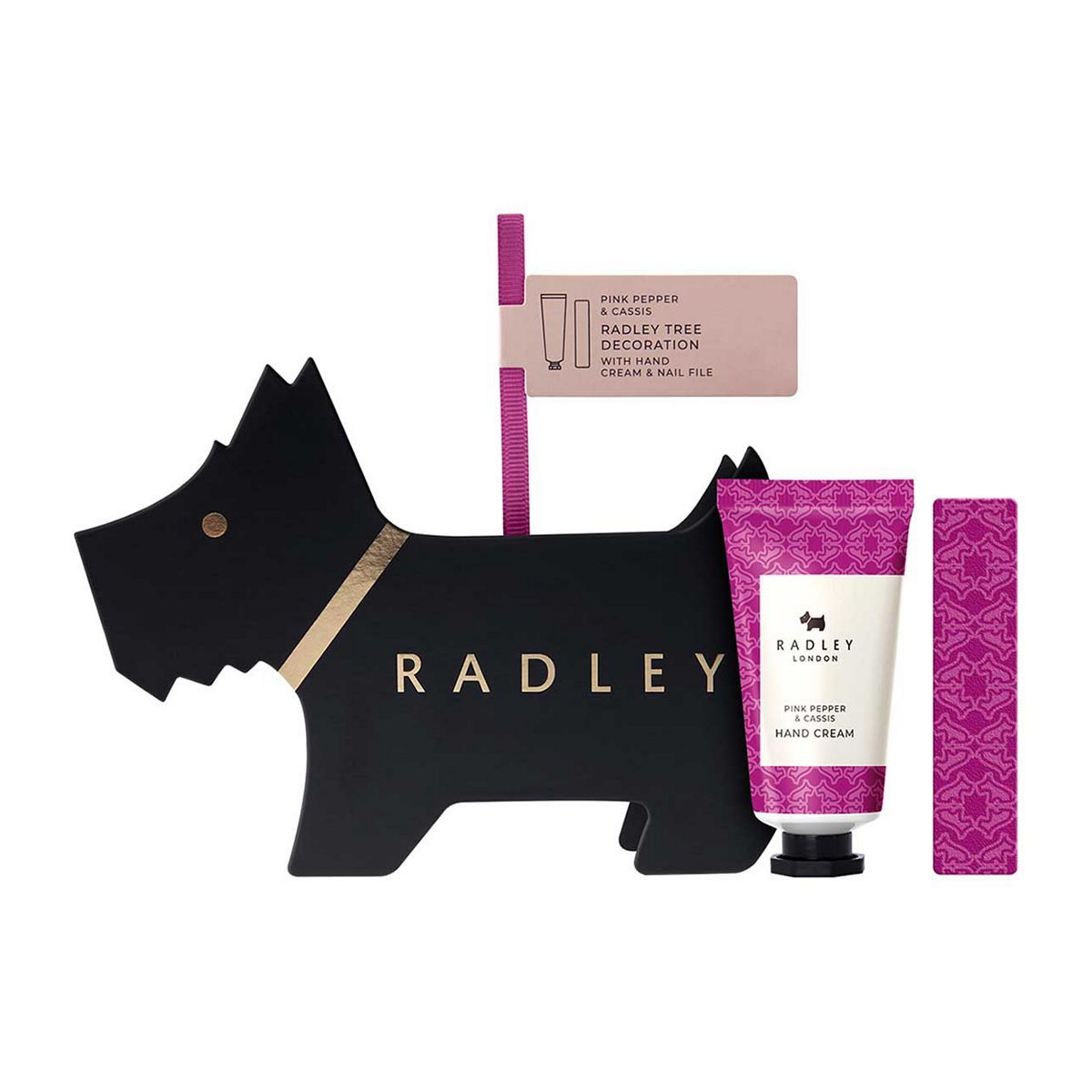 Radley London Tree Decoration with Hand Cream & Nail File