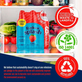 Radnor Splash Strawberry Flavoured Water 6 x 500ml