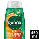 Radox Feel Refreshed Shower Gel Eucalyptus & Citrus Oil Body Wash 450ml