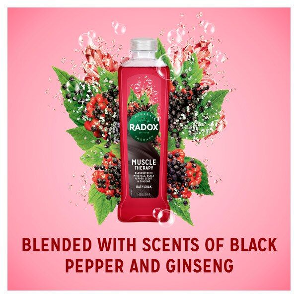 Radox Mineral Therapy Bath Soak Muscle Therapy 500ml