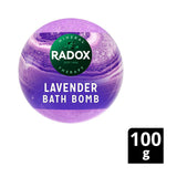 Radox Mineral Therapy Lavender Handmade Bath Bomb for relaxing baths 100 g