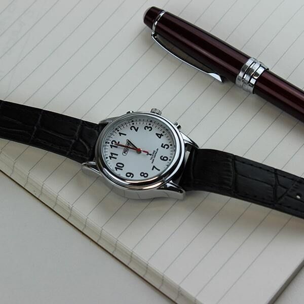 Ravencourt Radio Controlled Talking Analogue Watch Large