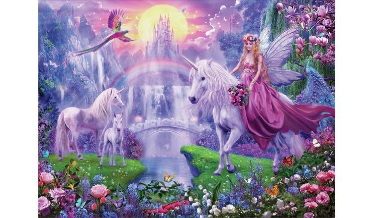Ravensburger Magical Unicorn 4x100 Piece Puzzle Bumper Pack