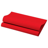 Red Luxury Compostable Large Paper Napkins 12 per pack