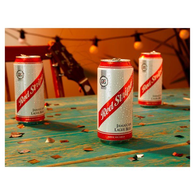 Red Stripe Jamaican Lager Beer Cans 4 x 440ml