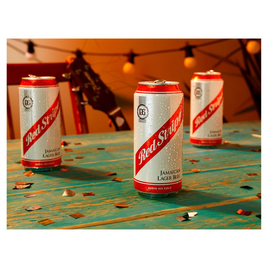 Red Stripe Red Stripe Jamaica Lager Beer 4 x 440ml Cans