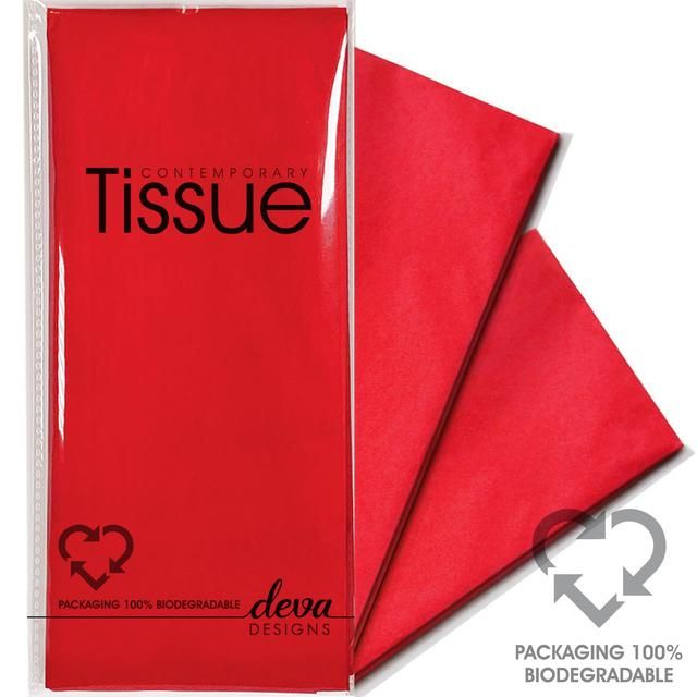 Red Tissue Paper 4 per pack
