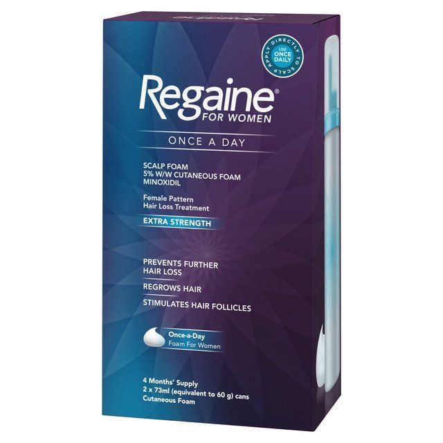 Regaine for Women Hereditary Hair Loss Treatment (4 months supply) 2 per pack