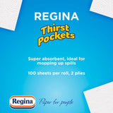 Regina Thirst Pockets Kitchen Roll 3 per pack