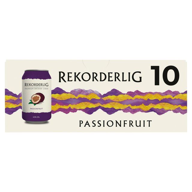 Rekorderlig Passionfruit can 10 x 330ml