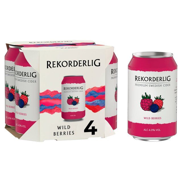Rekorderlig Wild Berries Cider 4 x 330ml